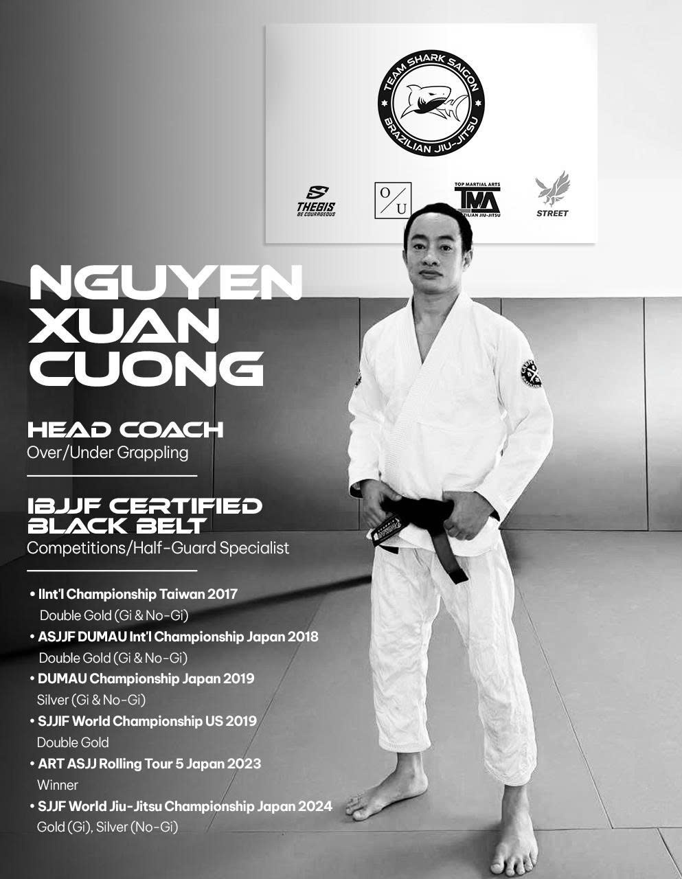 Nguyen Xuan Cuong — Head Coach · Over/Under Grappling